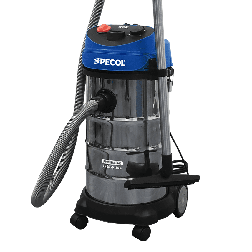 Aspiradores Sólidos e Líquidos 1200W 40L Pecol