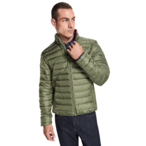 Casaco acolchoado impermeável