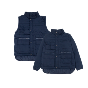 Casaco com manga removível